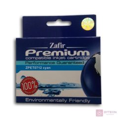 Zafir Epson T0712 (712) utángyártott Cyan tintapatron