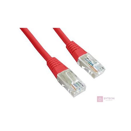 Gembird CAT5e UTP Patch cord 0.5m Red 