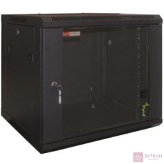   WP Wall Mount Rack 19" RWB Series 6U WxDxH: 600x500x370 mm, Black RAL 9005