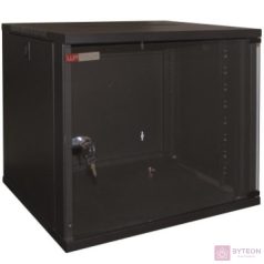   WP Wall Mount Rack 19" RWA Series 12U WxDxH: 540x600x580 mm, Black RAL 9005
