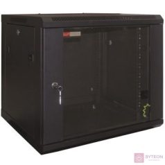   WP Wall Mount Rack 19" RWB Series 9U WxDxH: 600x500x500 mm, Black RAL 9005