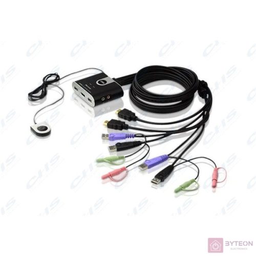ATEN CPU Switch 2PC USB HDMI audio 2.0