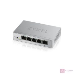   ZyXEL GS1200-5 5port Gigabit LAN (60W) web menedzselhető asztali switch