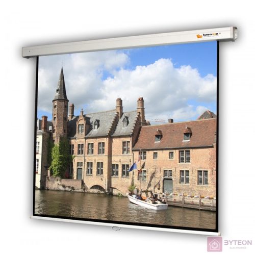 Funscreen Matt White Rollo 183x244 cm Format 16:9