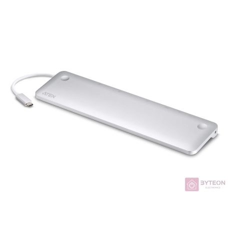 ATEN USB-C Multiport Dock with Power Pass-Through