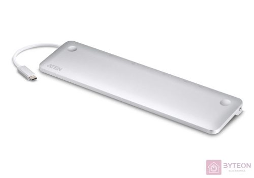 ATEN USB-C Multiport Dock with Power Pass-Through
