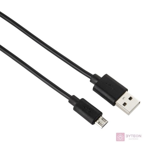 Hama microUSB cable 1m Black