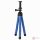 Hama Flex Gopro/Smartphone 26cm Midi állvány Blue