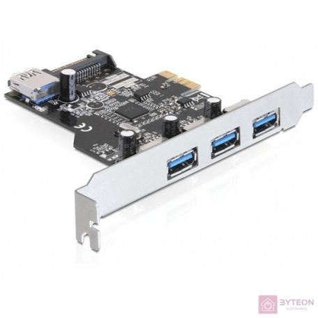DeLock PCI Express Card > 3x external + 1x internal USB 3.0