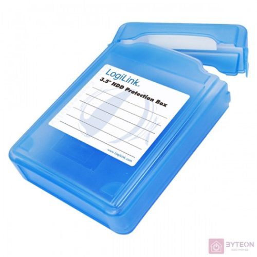 Logilink HDD Protection Box for 3,5" Blue
