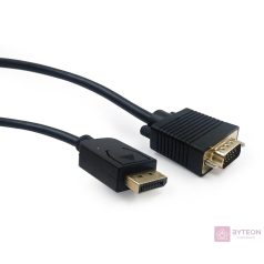   Gembird CCP-DPM-VGAM-6 DisplayPort to VGA adapter cable 1,8m Black