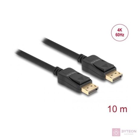 DeLock Displayport 1.2 male > Displayport male 4K 60 Hz 10m