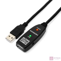 AXAGON ADR-210 USB Repeater cable 10m Black