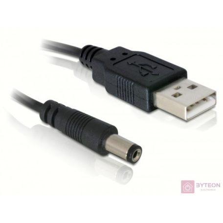 DeLock Cable USB Power > DC 5.5 x 2.1mm Male 1m