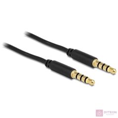 DeLock Delock Cable Stereo 3.5 mm 4 pin plug > plug 2m