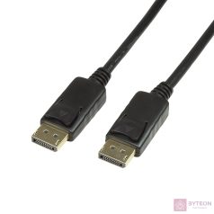   Logilink DisplayPort 1.2 connection cable 4K 2K/60Hz 5m Black