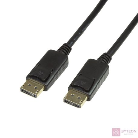 Logilink DisplayPort 1.2 connection cable 4K 2K/60Hz 5m Black
