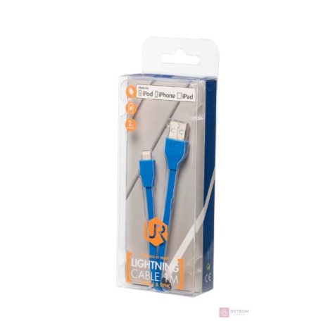 Trust Urban Flat 1m Lightning kábel Blue