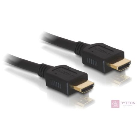 DeLock Cable High Speed HDMI with Ethernet – HDMI A male > HDMI A male 4K 5m