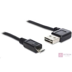   DeLock EASY-USB 2.0 Type-A male angled left / right > USB 2.0 Type Micro-B male 3m Cable