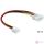 DeLock Cable Power 4 pin male > 4 pin floppy female 24cm