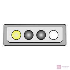DeLock Cable P4 male > Molex 4pin male 30cm