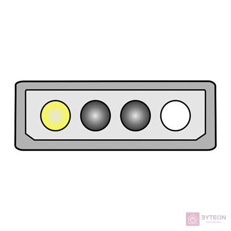 DeLock Cable P4 male > Molex 4pin male 30cm