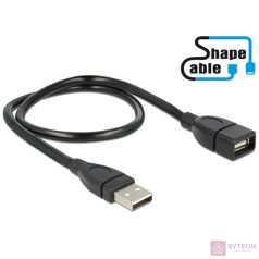   DeLock Cable USB 2.0 Type-A male > USB 2.0 Type-A female ShapeCable 0,15m