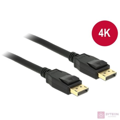 DeLock Cable Displayport 1.2 male > Displayport male 4K 2m