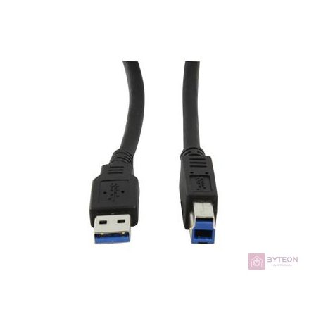 Kolink USB 3.0 összekötő kábel A/B 1,8m
