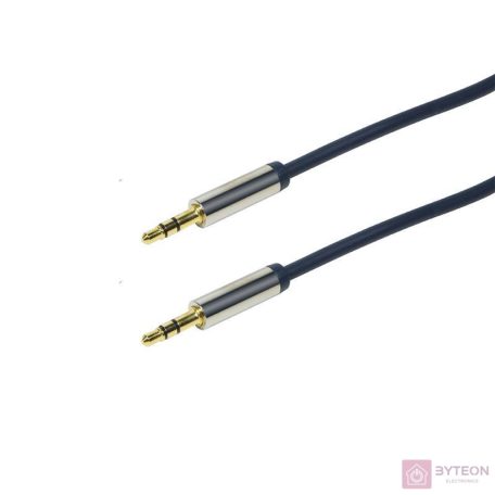 Logilink CA10150 3,5mm Stereo M/M straight Audio Cable 1,5m Blue