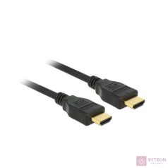 DeLock HDMI + Ethernet male/male összekötő kábel 4K 1m