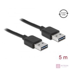   DeLock Cable EASY-USB 2.0 Type-A male > EASY-USB 2.0 Type-A male 5m Black