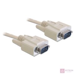 DeLock Cable RS-232 serial Sub-D9 male / male 5m