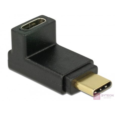 DeLock SuperSpeed USB 10 Gbps (USB 3.1 Gen 2) USB Type-C male > female angled up/down Adapter 