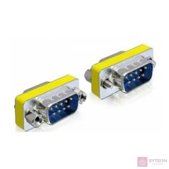 DeLock Átalakító Sub-D9 male / male