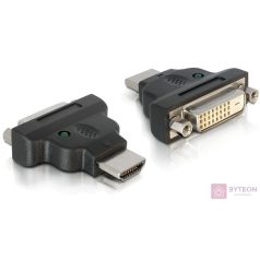 DeLock HDMI male to DVI-25pin female LED adapter