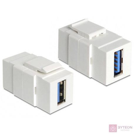 DeLock Keystone module USB 3.0 A female > USB 3.0 A female