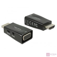 DeLock HDMI-A male > VGA female with Audio Adapter 