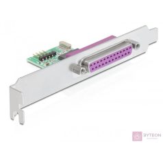 DeLock Rear Bracket USB to 1x Parallel DB 25