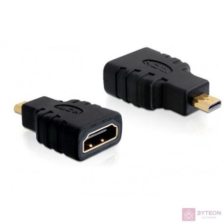 DeLock Adapter High Speed HDMI - micro D male > A female