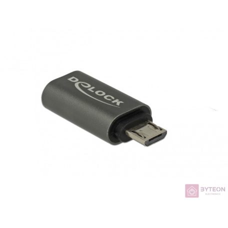 DeLock USB2.0 Micro-B apa - USB Type-C 2.0 anya adapter