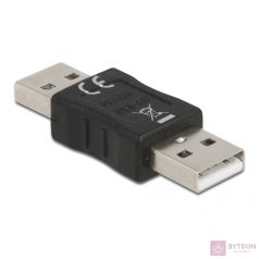DeLock Adapter Gender Changer USB-A male - USB-A male