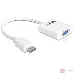 DeLock Adapter HDMI-A male > VGA female White