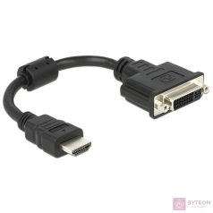 DeLock HDMI male > DVI-I (Dual Link) female 20cm Adapter