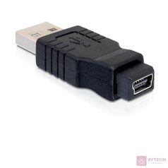 DeLock Adapter USB 2.0 A male > mini USB B 5 pin female