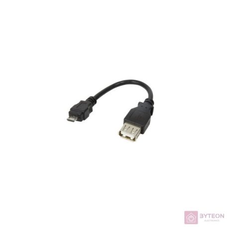Logilink USB2.0 micro B male to USB2.0-A female