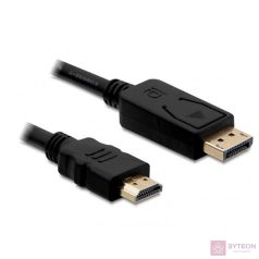   DeLock Cable Displayport 1.1 male > High Speed HDMI-A male passive 1m Black