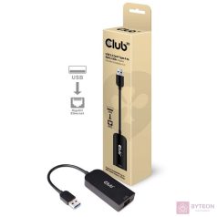Club3D USB 3.2 Gen1 Type A to RJ 45 2.5 Gbps Adapter
