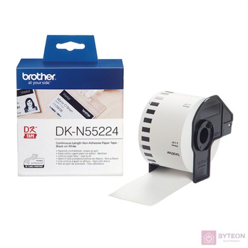Brother DK-N55224 54mmx30,48m Withe papírszalag nem öntapadós